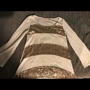 Long sleeve Sparkly Shirt